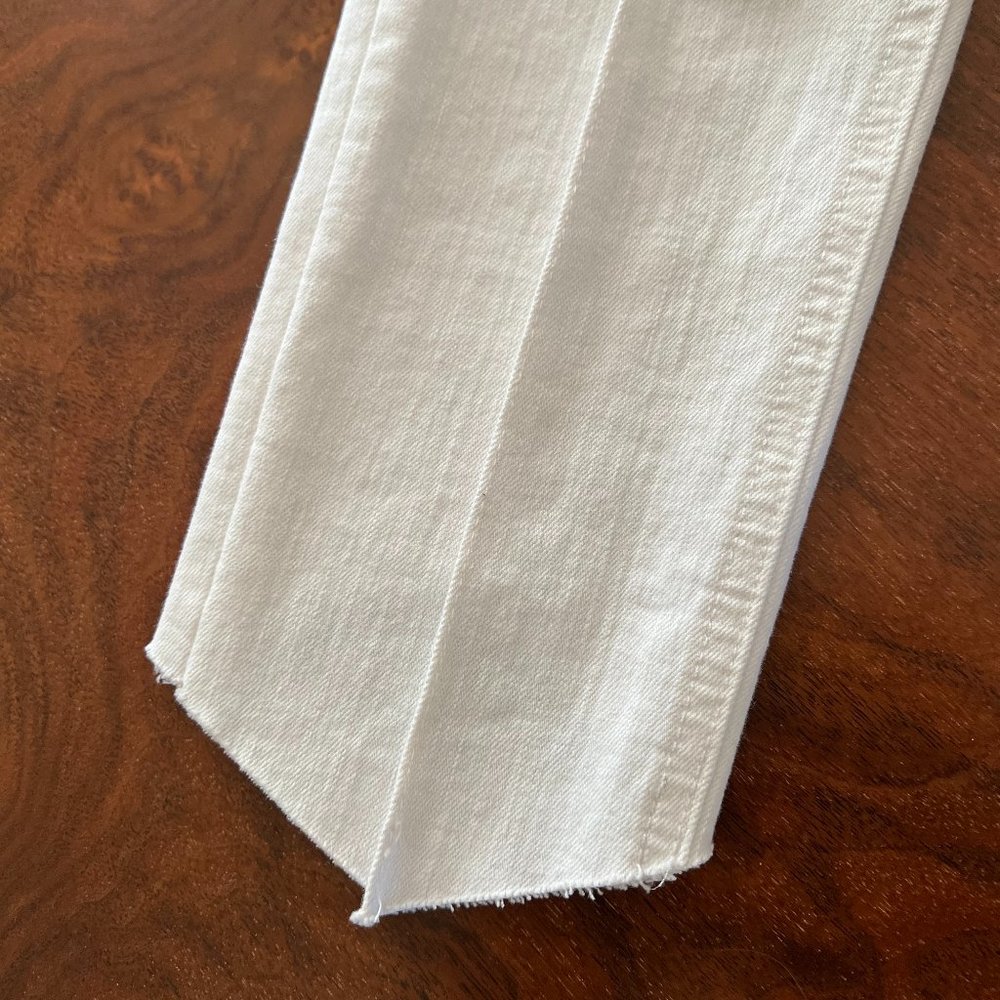 NWT Rag & Bone High Rise Ankle Skinny - White Size 25 - Picture 4 of 5